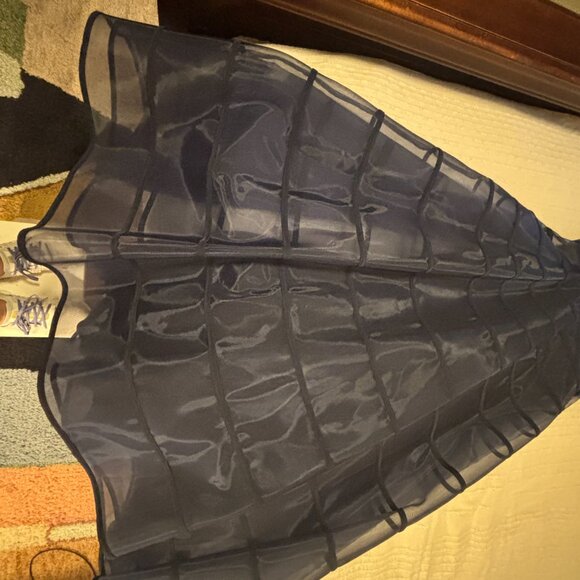 Stunning Navy Dress by Hynes Park M561, Size 8 - Picture 5 of 9